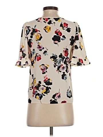 Ann Taylor Short Sleeve Blouse (view 2)