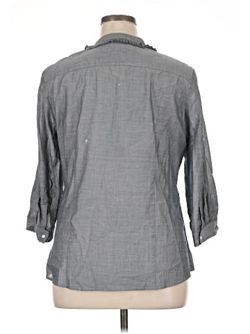 Merona 3/4 Sleeve Button-Down Shirt (view 2)