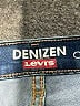 Denizen from Levi's 100% Cotton Solid Blue Jeans Size 12 - photo 7