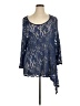 Marina Blue 3/4 Sleeve Top Size 1X - photo 1