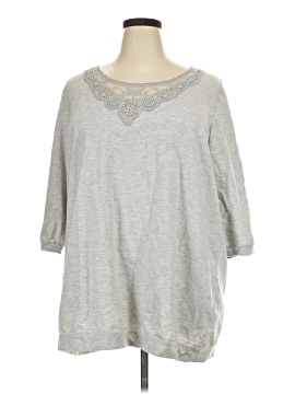Woman Within 3/4 Sleeve Top