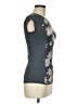 Roxy Floral Gray Short Sleeve T-Shirt Size M - photo 4