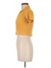 Zara Yellow Short Sleeve Turtleneck Size M - photo 5
