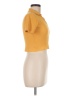 Zara Yellow Short Sleeve Turtleneck Size M - photo 4