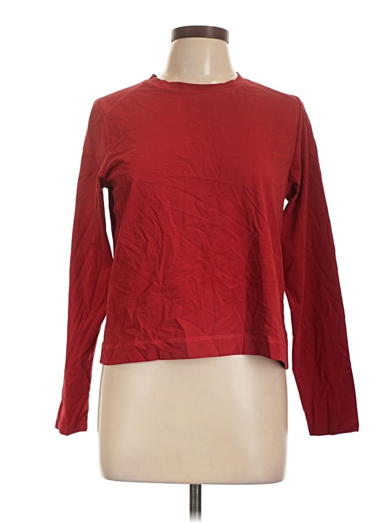 Pre-owned Tuckernuck 3/4 Sleeve T-shirt In Red