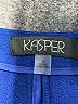 Kasper Solid Blue Casual Pants Size 14 - photo 4