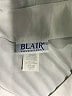 Blair 100% Polyester Ivory Short Sleeve Blouse Size L - photo 7