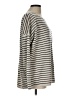 Vince. Stripes Gray Wool Pullover Sweater Size L - photo 4