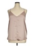SPANX Tan Sleeveless Blouse Size XL - photo 1