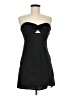 Hello Molly 100% Polyester Solid Black Cocktail Dress Size 8 - photo 1