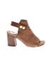 32e-Saneryi 100% Leather Brown Sandals Size 8 - photo 1