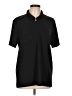 Perry Ellis Black Short Sleeve Blouse Size L - photo 1