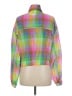 Fabletics 100% Nylon Checkered-gingham Purple Windbreaker Size M - photo 2
