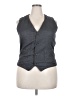 Assorted Brands 100% Polyester Gray Vest Size EU 52 / US 22 - photo 1