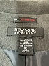 New York & Company 100% Polyester Gray Blazer Size 10 - photo 6