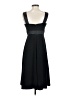 David's Bridal Solid Black Cocktail Dress Size 4 - photo 2