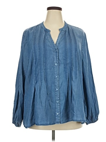 RACHEL Rachel Roy Long Sleeve Blouse (view 1)