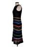 Ecru Chevron-herringbone Black Cocktail Dress Size XS - photo 5