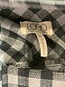 LOGO by Lori Goldstein Checkered-gingham Gray Jacket Size XL - photo 6