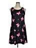 Unbranded Hearts Black Casual Dress Size 1X - photo 1