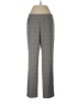 Investments Plaid Gray Dress Pants Size 10 - photo 1