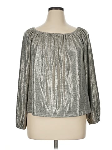 Halogen Long Sleeve Blouse (view 1)
