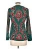 Sundance Paisley Teal Pullover Sweater Size L - photo 2