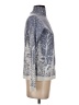 Tahari Print Silver Pullover Sweater Size XS - photo 4