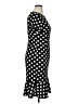Unbranded Polka Dots Black Casual Dress Size XL - photo 4
