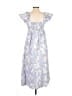 A New Day Blue Casual Dress Size XS - photo 2