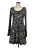 Nostalgia Paisley Black Casual Dress Size L - photo 1