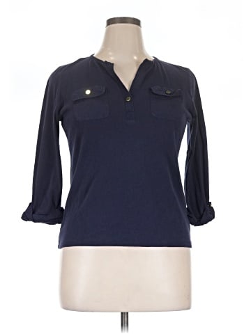Charter Club 3/4 Sleeve Blouse (view 1)