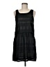 Olive and Oak 100% Polyester Stripes Black Casual Dress Size M - photo 1