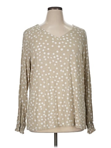 Belle By Kim Gravel Long Sleeve Blouse (view 1)