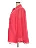 Talbots 100% Polyester Pink Long Sleeve Blouse Size 2X - photo 5