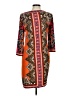 ICE Print Orange Casual Dress Size 6 - photo 2