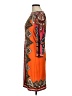 ICE Print Orange Casual Dress Size 6 - photo 5