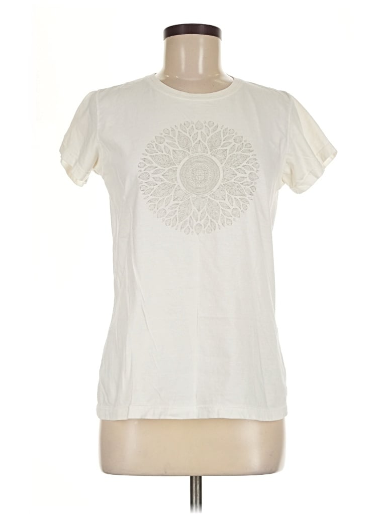 Pre-owned Comfort Colors Short Sleeve T-shirt In Ivory