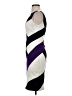 Cache Argyle Purple Cocktail Dress Size 2 - photo 5