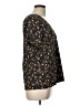 ModCloth 100% Polyester Black Short Sleeve Blouse Size L - photo 4