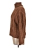 Elie Tahari 100% Polyester Solid Brown Turtleneck Sweater Size M - photo 5