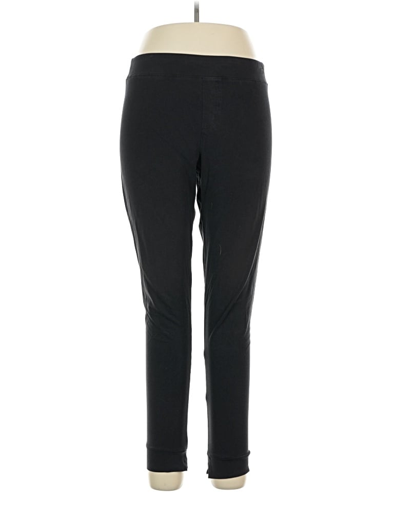 Pre-owned Active Pants In Black