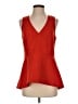 Leifsdottir Red Sleeveless Top Size 4 - photo 1