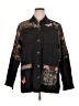 Johnny Was 100% Polyester Black Jacket Size XL - photo 1