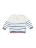 Mayoral 100% Cotton Stripes White Pullover Sweater 6-9 MO / 9 MO - photo 1