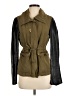 Zara 100% Viscose Green Jacket Size S - photo 1