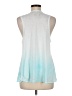 Chaser Silver Sleeveless T-Shirt Size M - photo 2