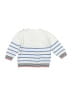 Mayoral 100% Cotton Stripes White Pullover Sweater 6-9 MO / 9 MO - photo 2