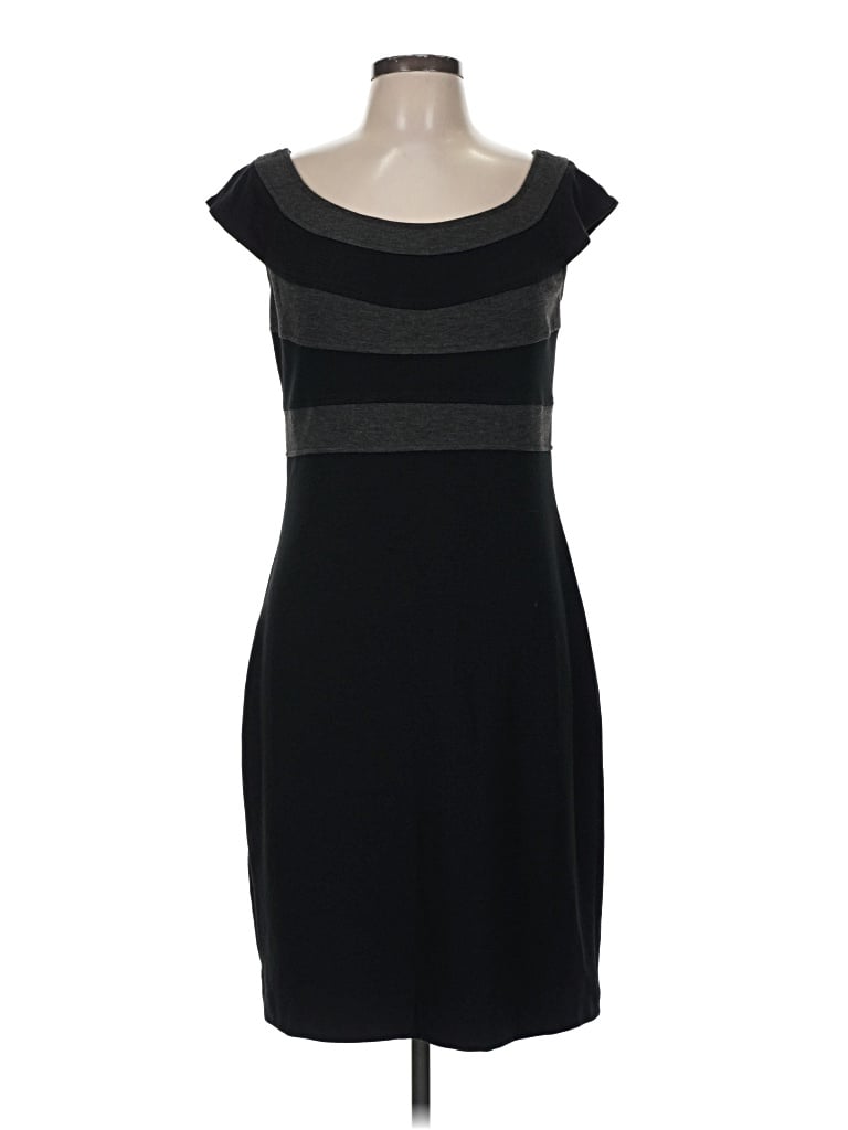 Pre-owned Coldwater Creek Casual Dress In Black