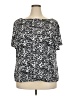 Elementz Silver Short Sleeve Top Size 3X - photo 1